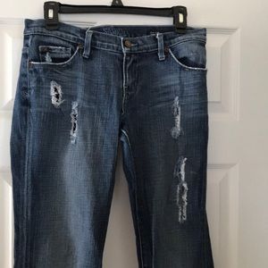 Reduced! Sacred blue light destroy jeans